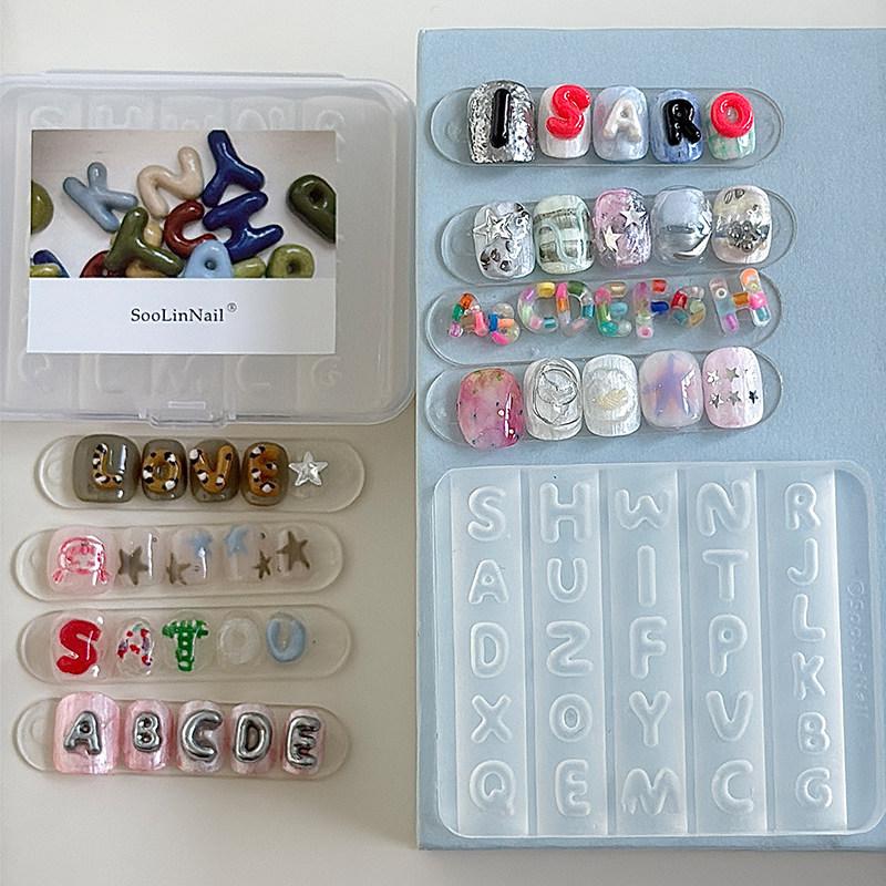 Resin Art Template - Stampo in Silicone per Nail Art