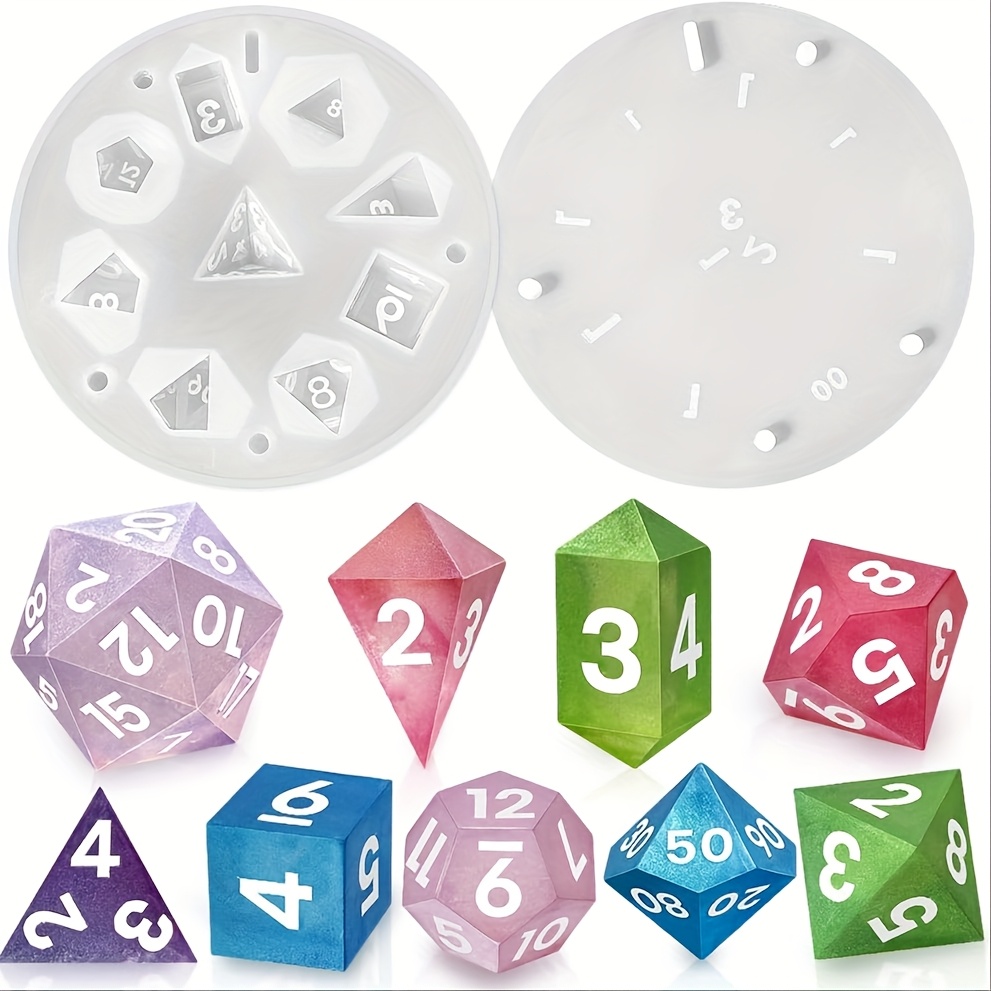 Resin Art Guide - 1 set di stampi in resina