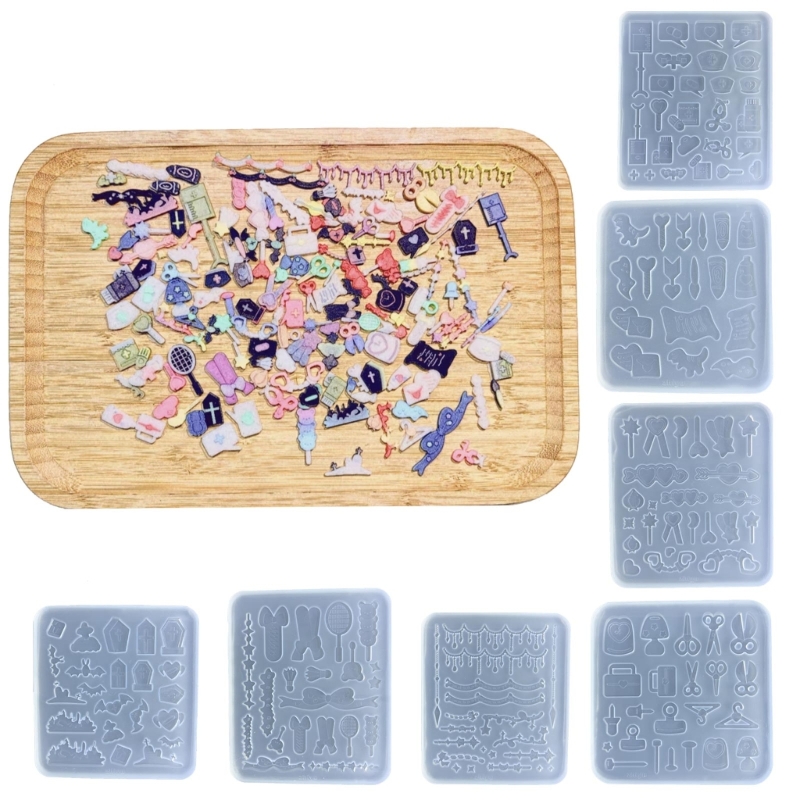 Resin Art A Keychain - R3MC piccolo Filler Mold Cute Bowknot