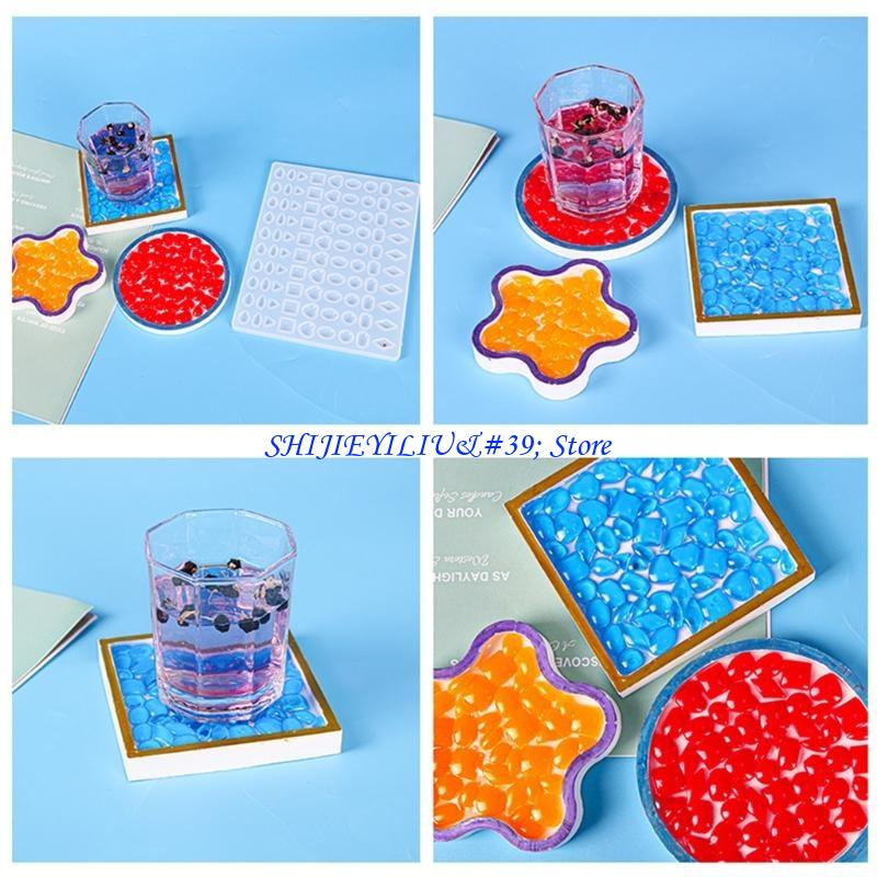 Coaster Mold Square - E21F Stampi per sottobicchieri per colata