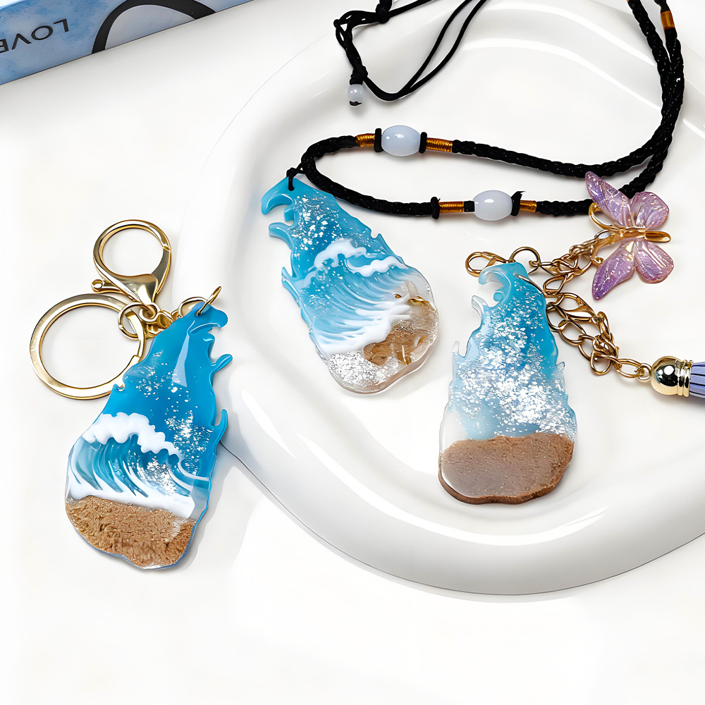 Resin Art A Keychain - Stampo per mappa dello Sri Lanka,