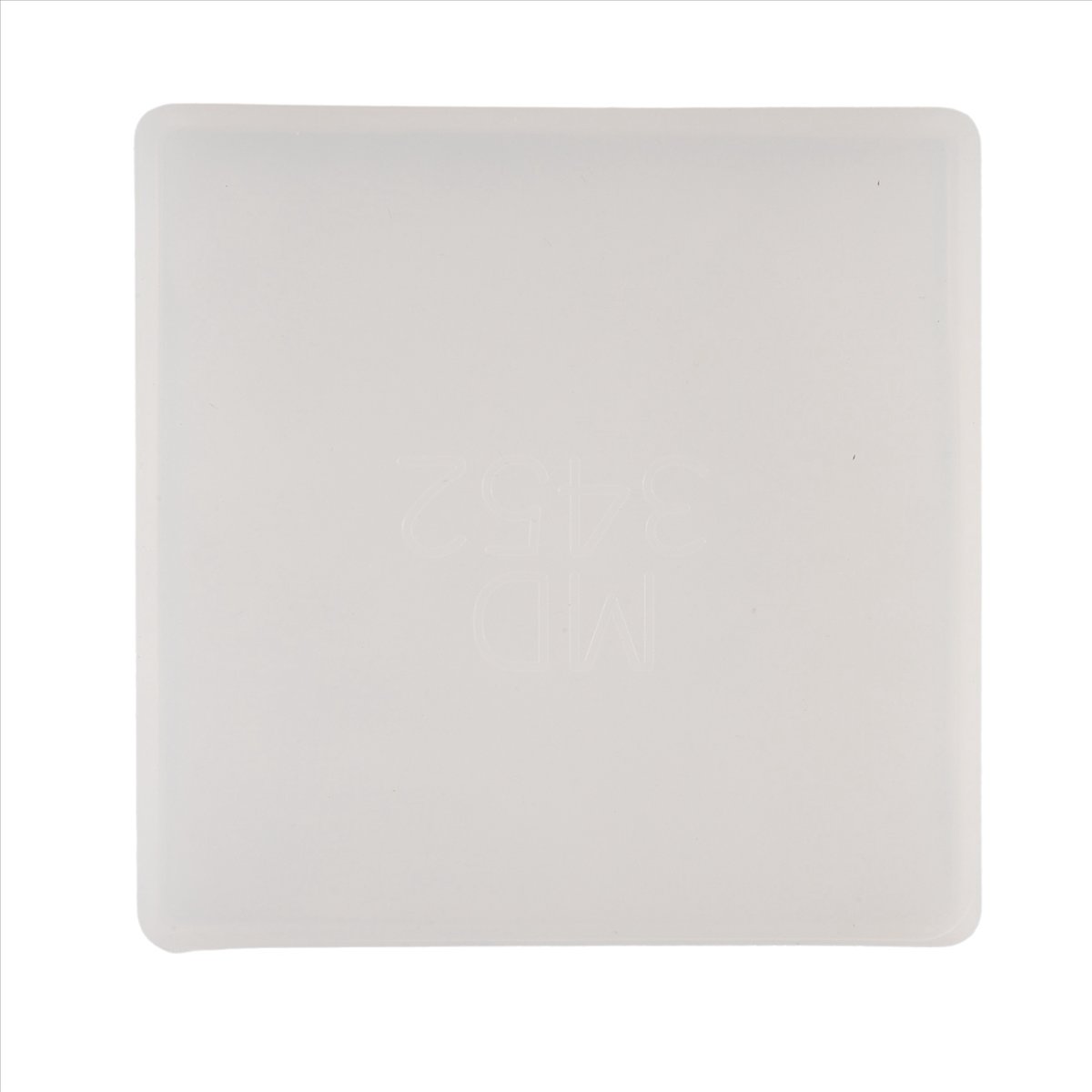 Coaster Mold Square - feelfeel Set di 4 Stampi in