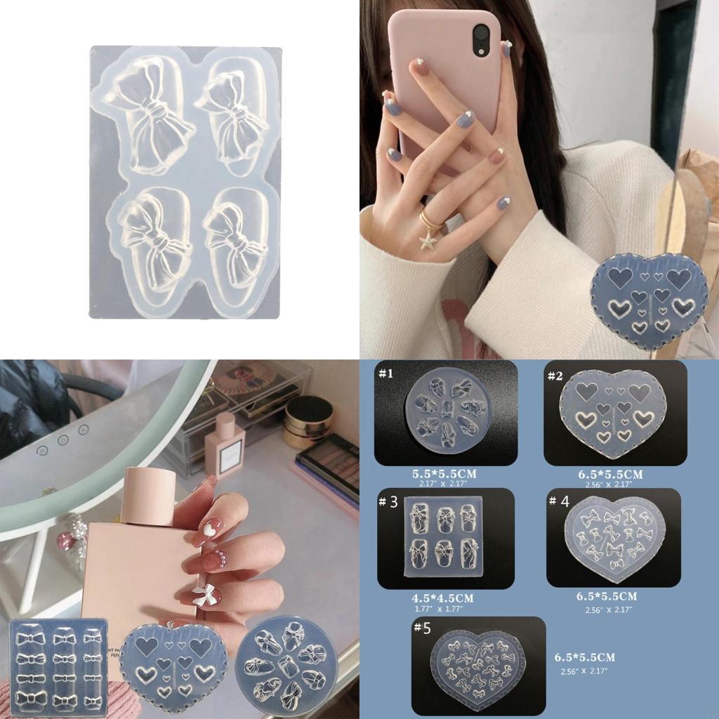 Resin Art Template - Strumenti per manicure per stampi per