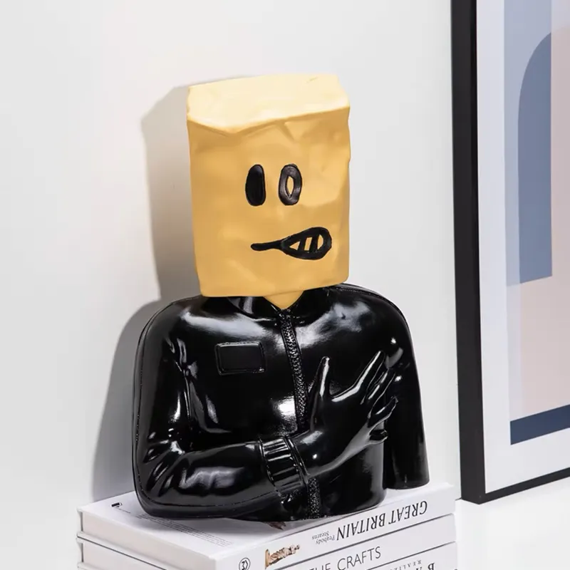 Resin Artist - Scultura Astratta Moderna Personalizzata con Volto,