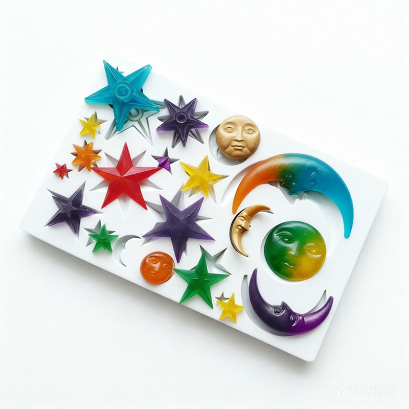 Resin Art Guide - Stampi in silicone per argilla polimerica
