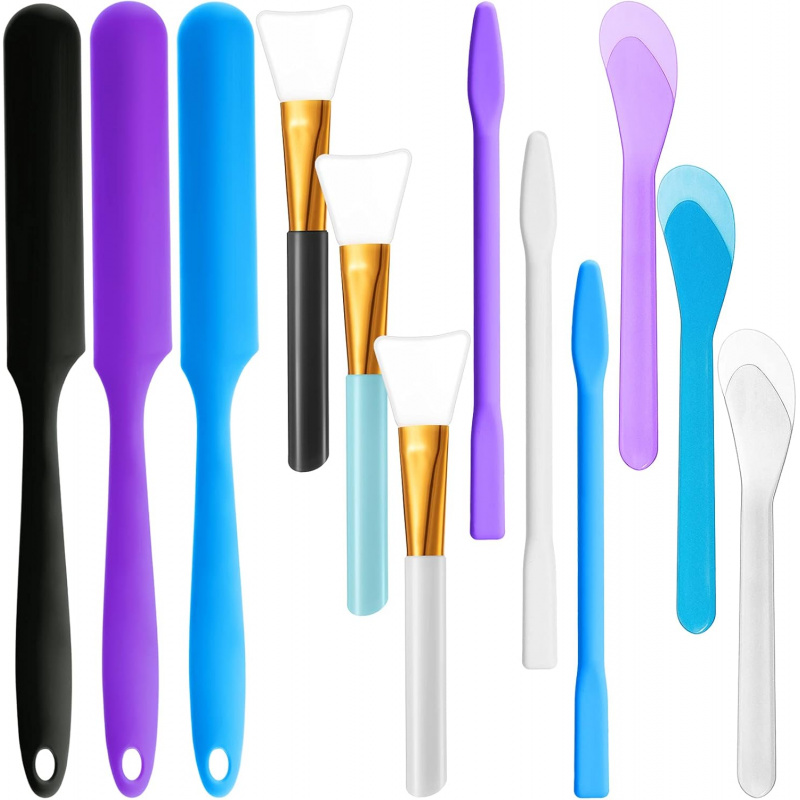 Resin Art Tool Kit - 12 Set di aste per mescolare