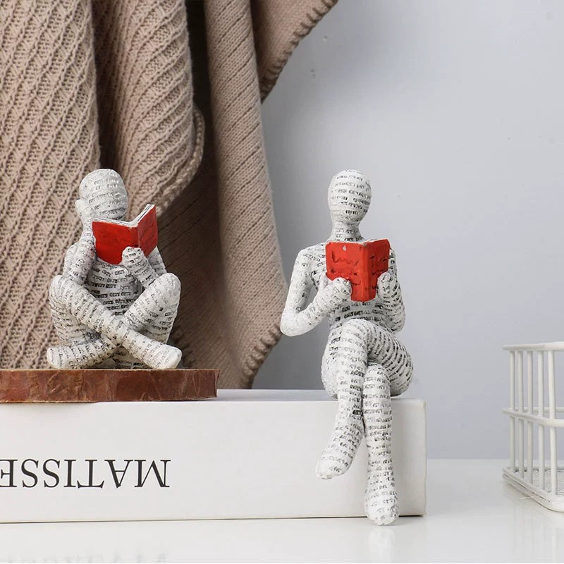 Resin Art Anniversary Gift - Statua in Resina Creativa di Donna