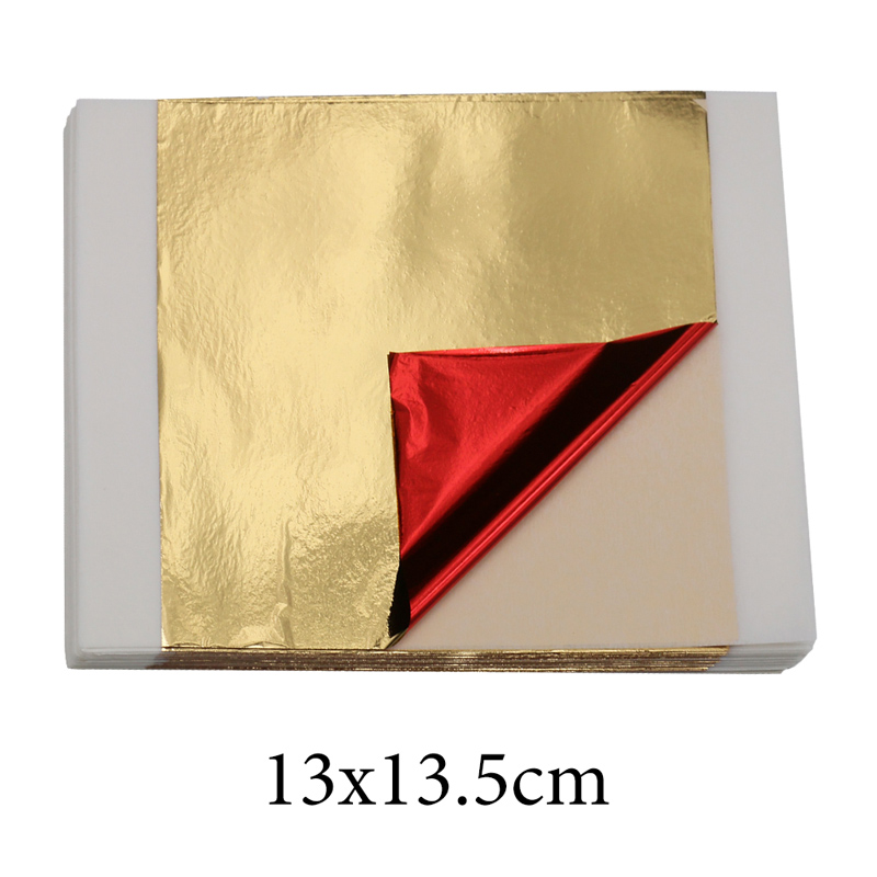 Resin Art Anniversary Gift - 100 Fogli di Carta Imitazione Foglia