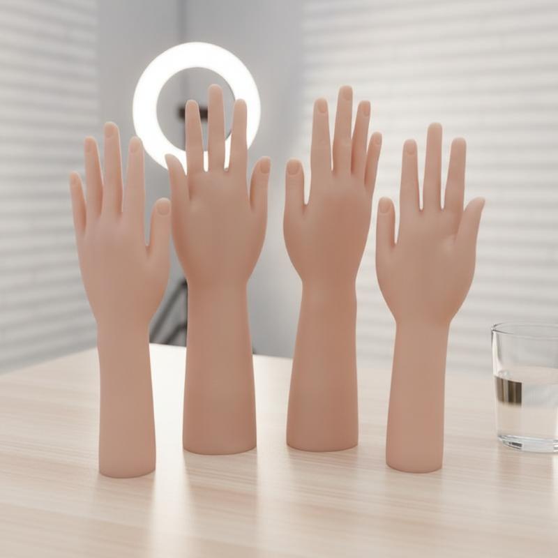 Resin Art Ring - Manichino Realistico in Silicone a Forma