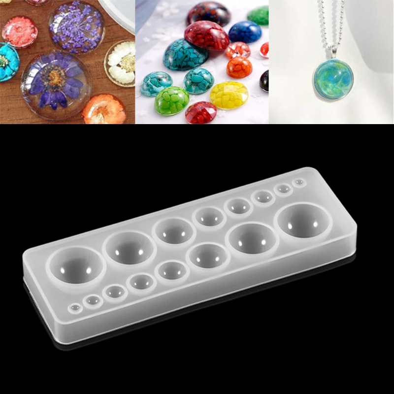 Resin Art Tool Kit - Stampo in Silicone per Cabochon a