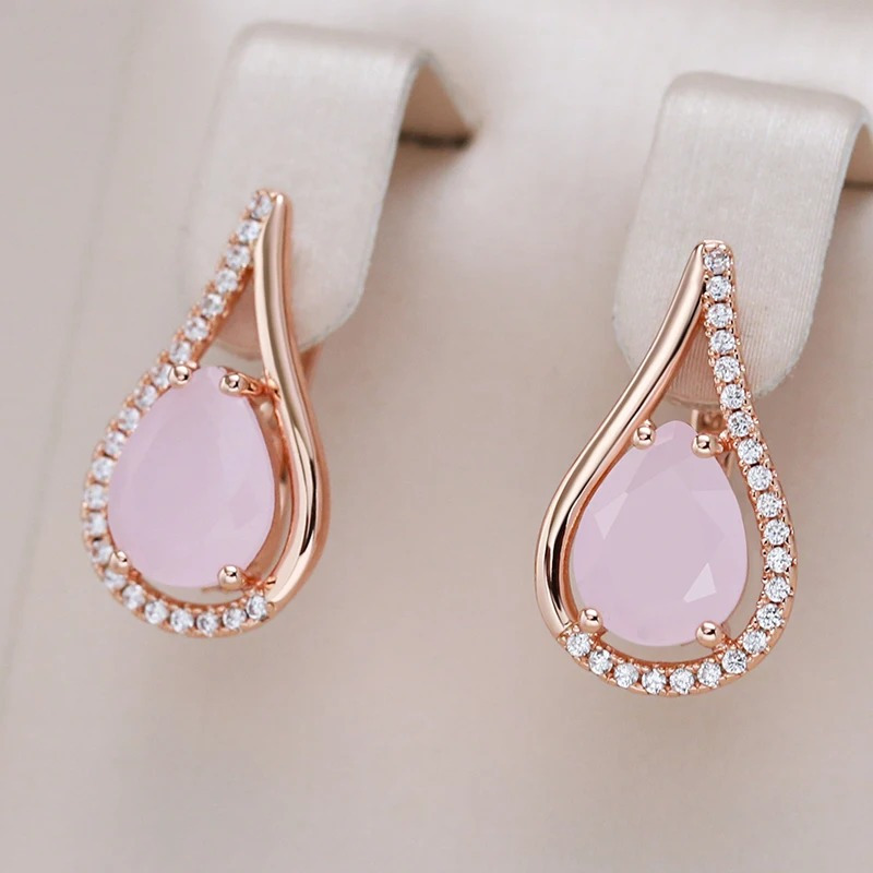 Resin Art Ring - Eleganti Orecchini a Cerchio con Opale
