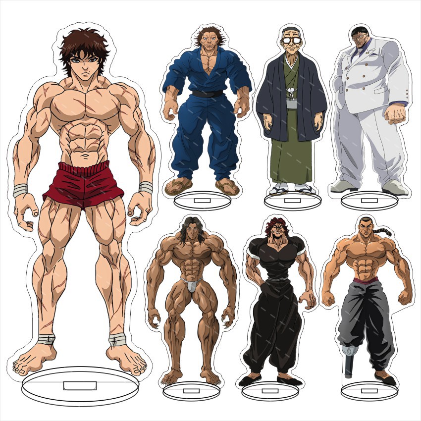 Resin Art Anime - Grappler Baki Baki Hanma - Ciondolo
