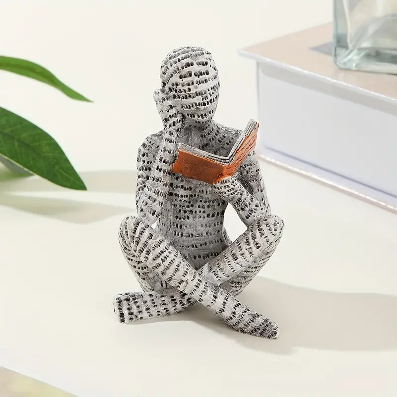 Resin Art Anniversary Gift - Decorazione con statue d'arte in polpa,