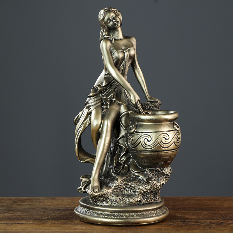 Resin Art Anniversary Gift - Statua della Dea Greca, Scultura Classica