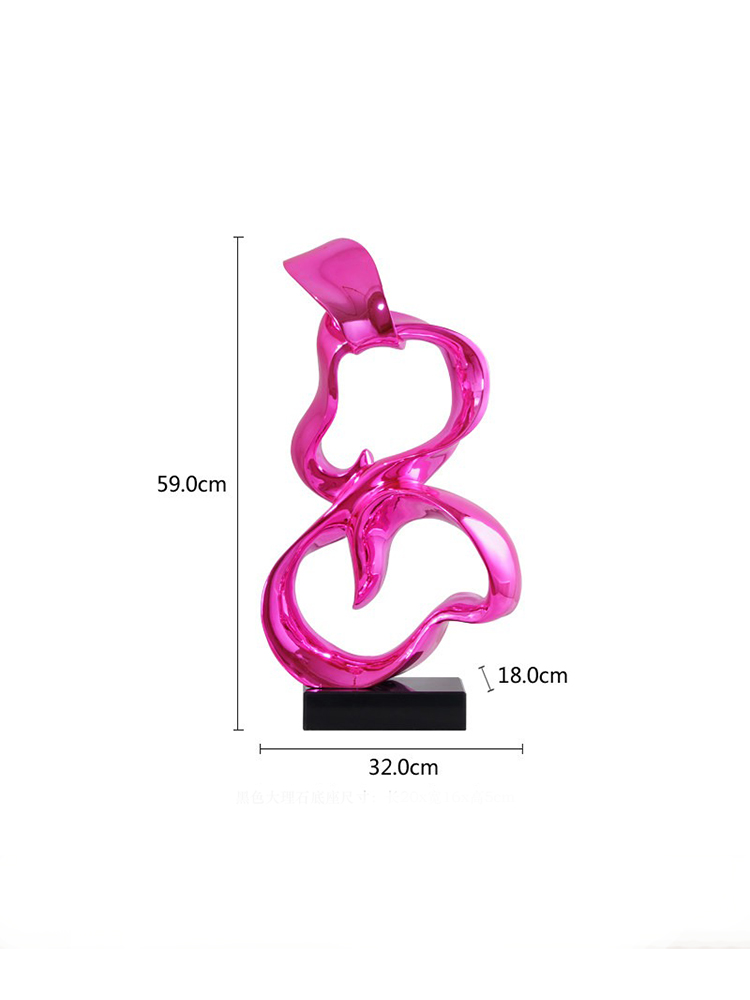 Resin Art Anniversary Gift - Scultura Astratta in Resina con Effetto