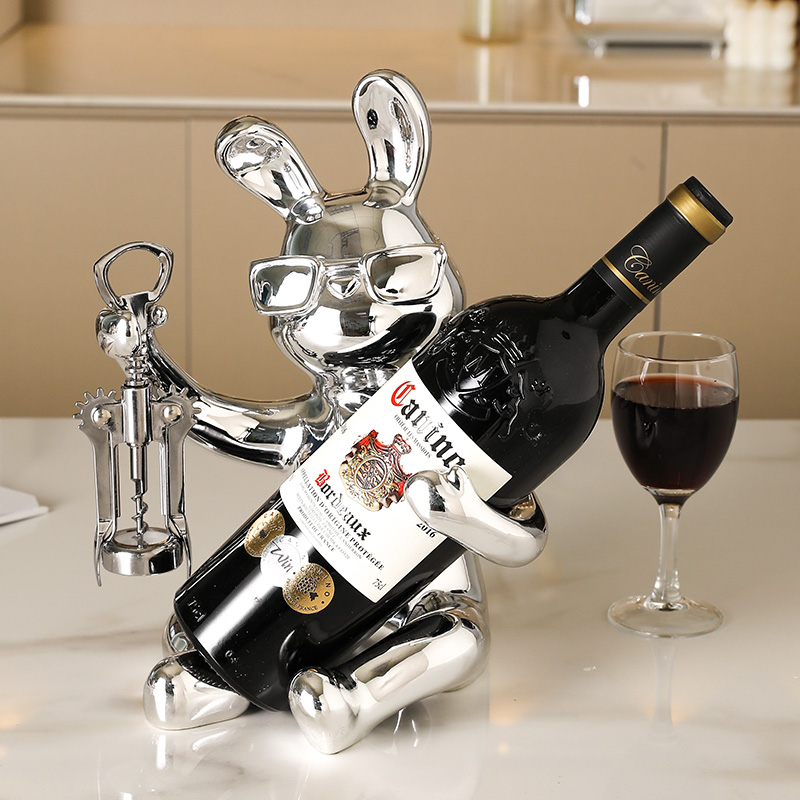 Resin Artist - Portabottiglie artistico in resina artigianale: arredamento