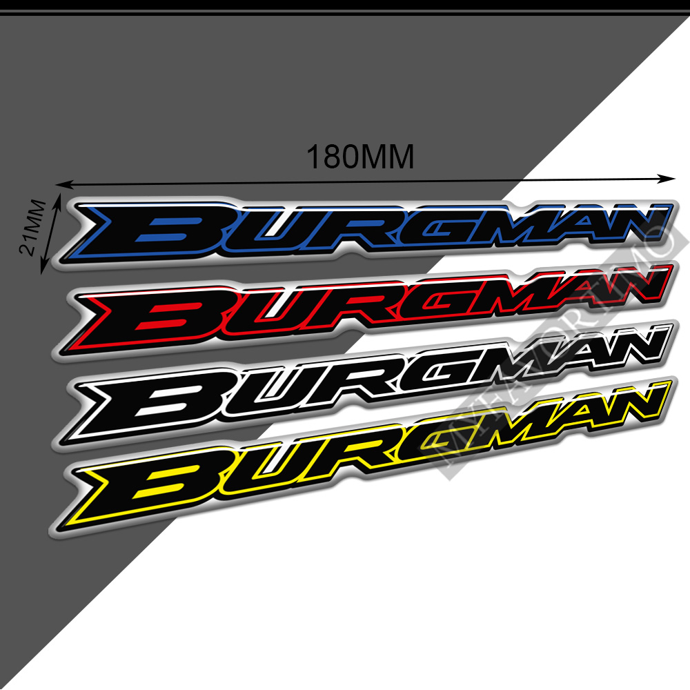 Per Suzuki Burgman AN125 AN200 - Resin Art Logo recensione e prezzo