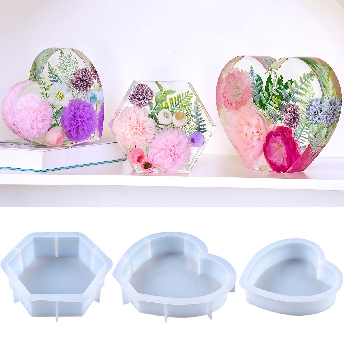 Stampo in silicone grande a fo - Resin Art Guide recensione e prezzo