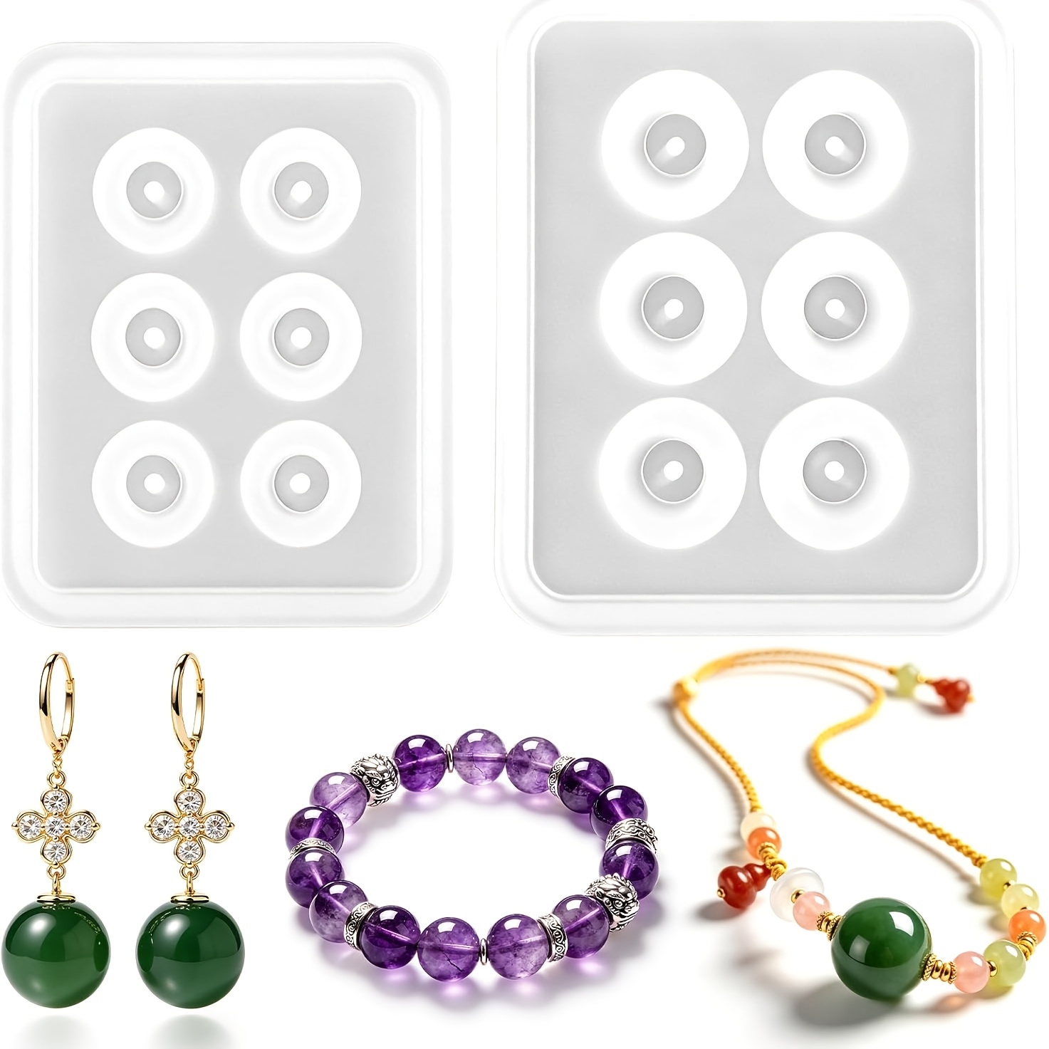 Due Stampi in Silicone Perfora - Resin Art Guide recensione e prezzo