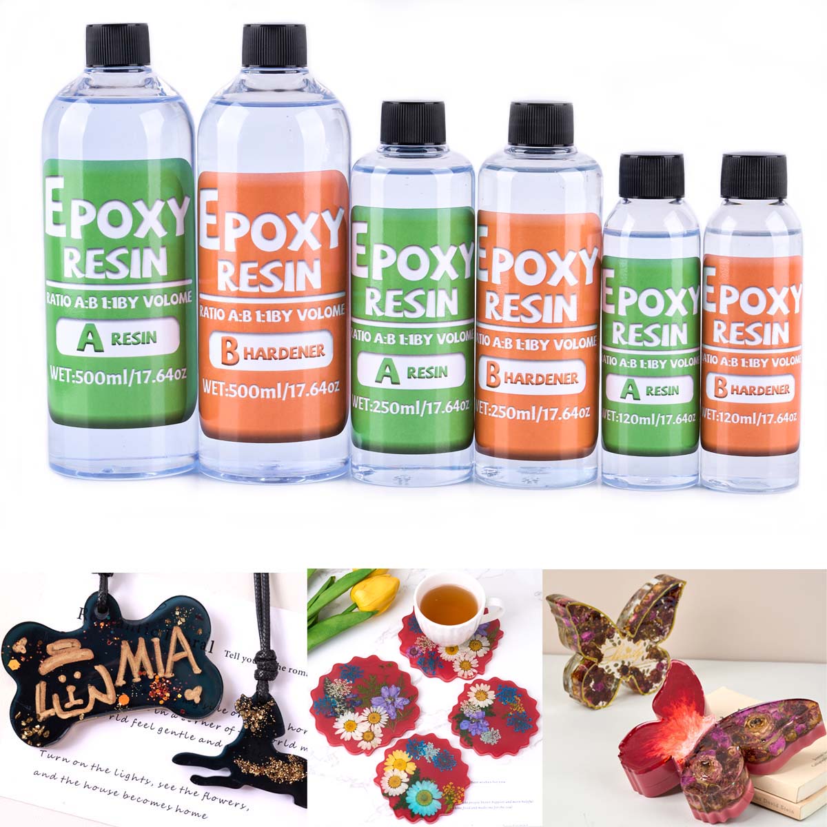 Rapporto 1:1 Kit in resina epo - Resin Art Epoxy recensione e prezzo