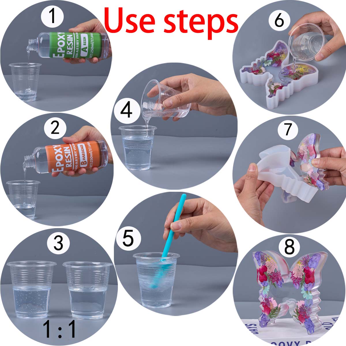 Rapporto 1:1 Kit in resina epo - Resin Art Epoxy recensione e prezzo