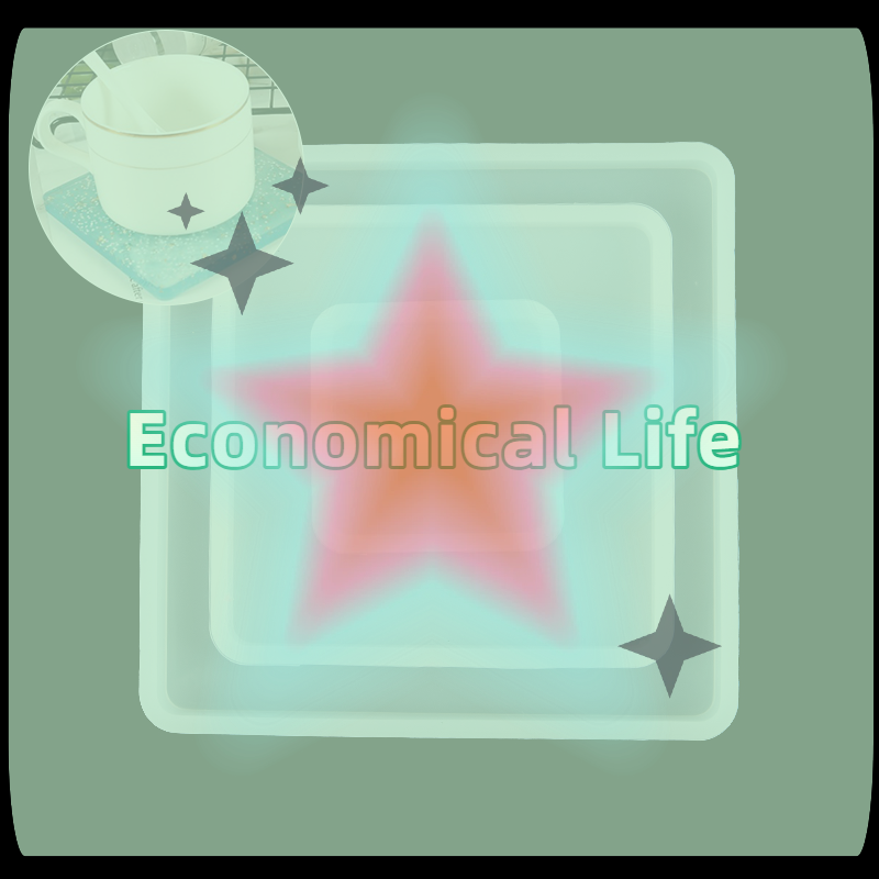 [MOA]Stampi quadrati in silico - Coaster Mold Square recensione e prezzo