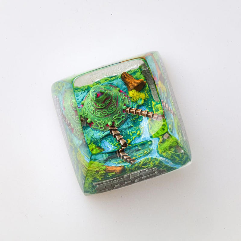 Keycap in Resina a Tema Organi - Resin Art Anime recensione e prezzo