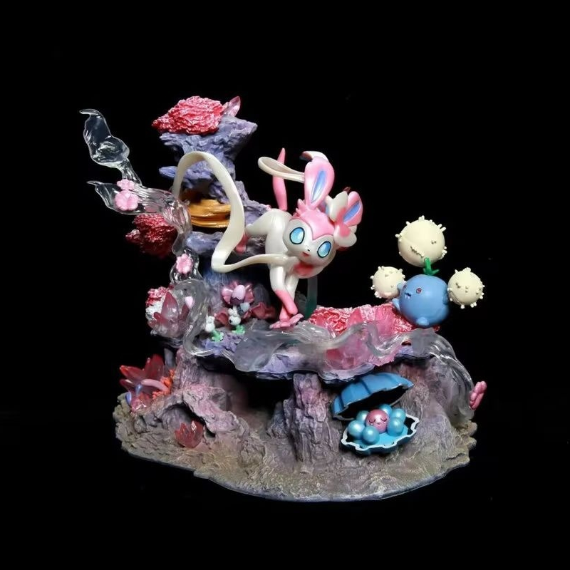 Statuetta GK Sylveon Shroomish - Resin Art Anime recensione e prezzo