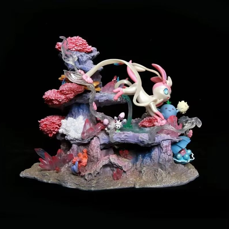 Statuetta GK Sylveon Shroomish - Resin Art Anime recensione e prezzo