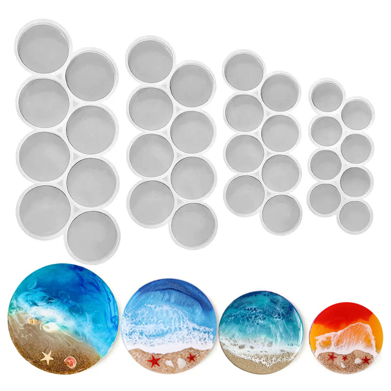 Stampo in silicone rotondo con - Resin Art Guide recensione e prezzo