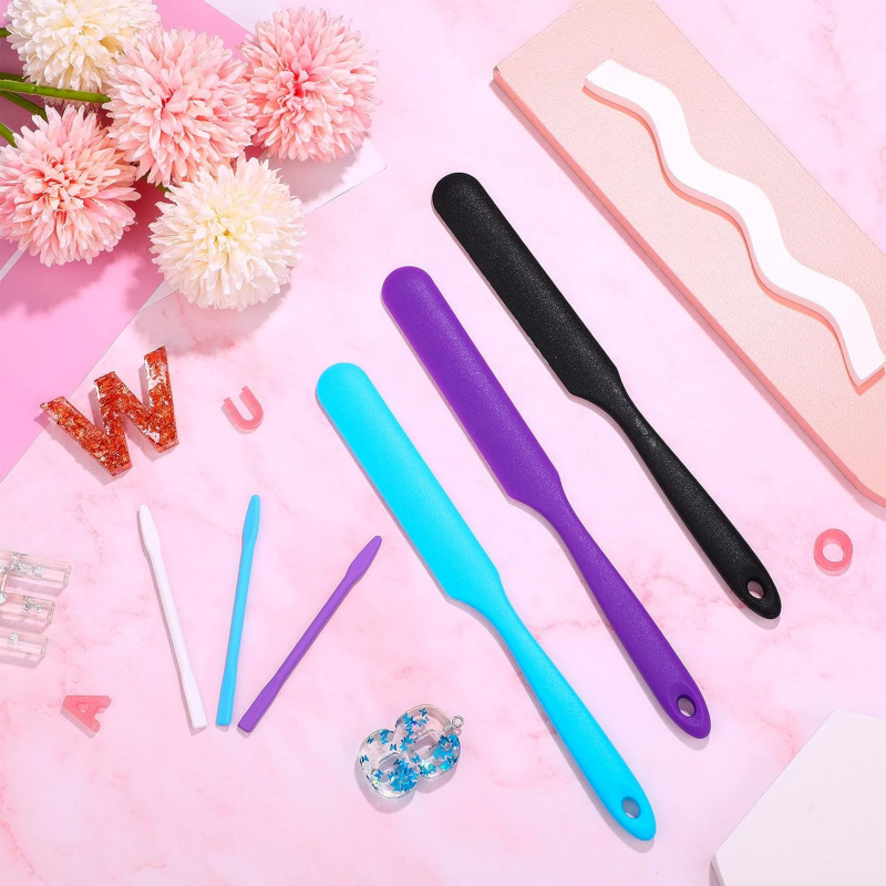 12 Set di aste per mescolare i - Resin Art Tool Kit recensione e prezzo