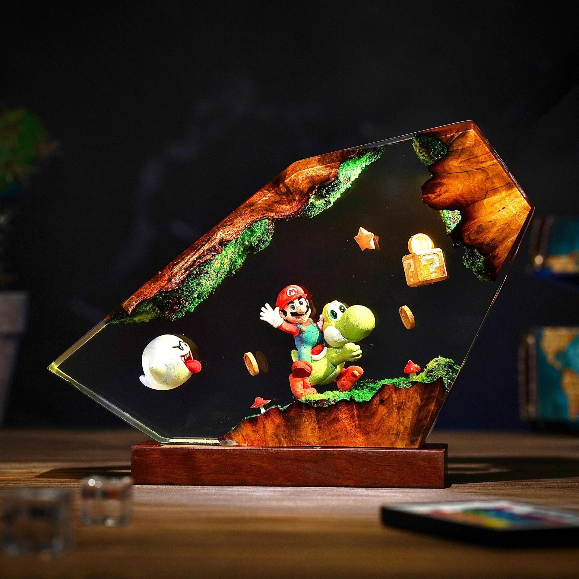 Lampada da Tavolo in Resina, L - Resin Artist recensione e prezzo