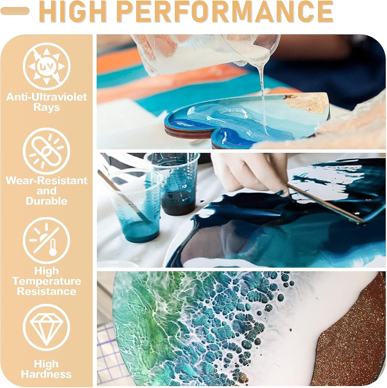 Colla epossidica in resina AB  - Resin Art Epoxy recensione e prezzo