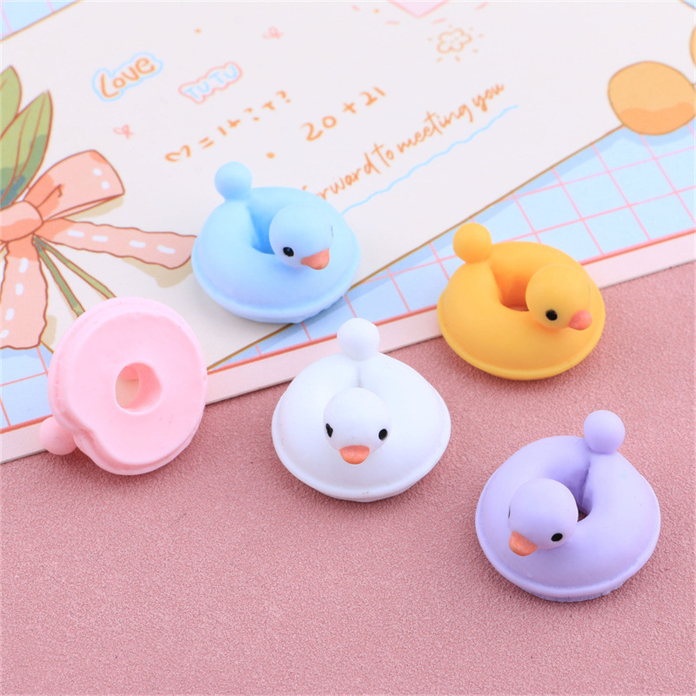 20Pcs Cartoon Duck Swim Ring f - Resin Art Ring recensione e prezzo