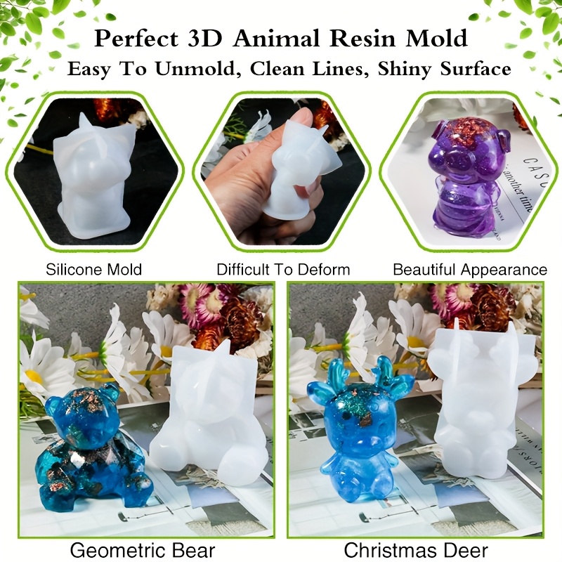 Set di 19 stampi in resina, ad - Resin Art Guide recensione e prezzo