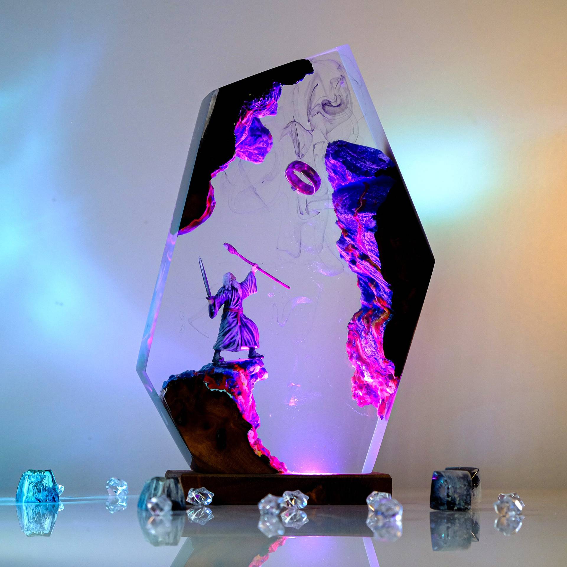 Lampada da Tavolo in Resina co - Resin Artist recensione e prezzo