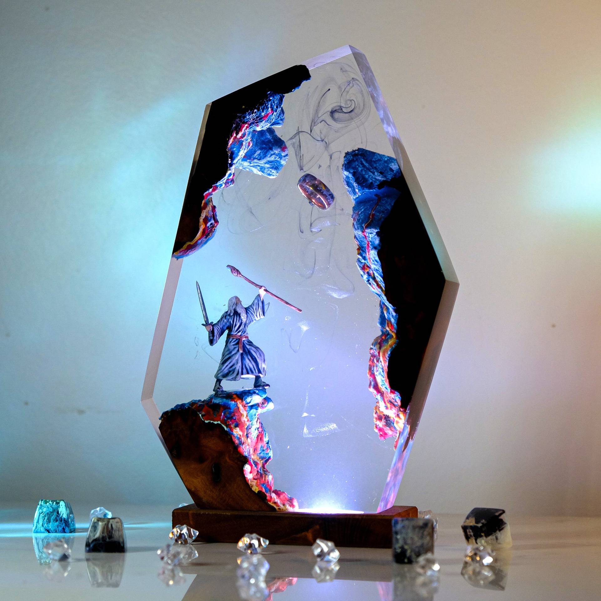 Lampada da Tavolo in Resina co - Resin Artist recensione e prezzo