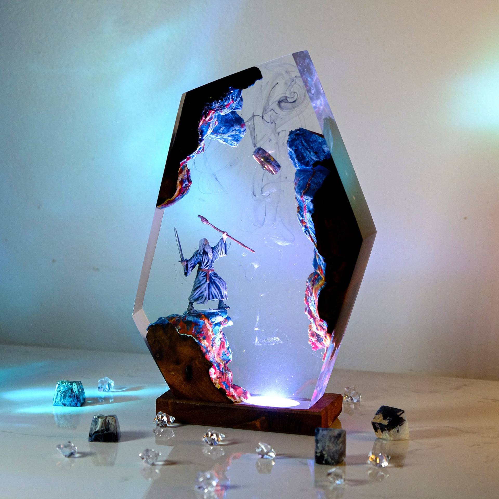 Lampada da Tavolo in Resina co - Resin Artist recensione e prezzo