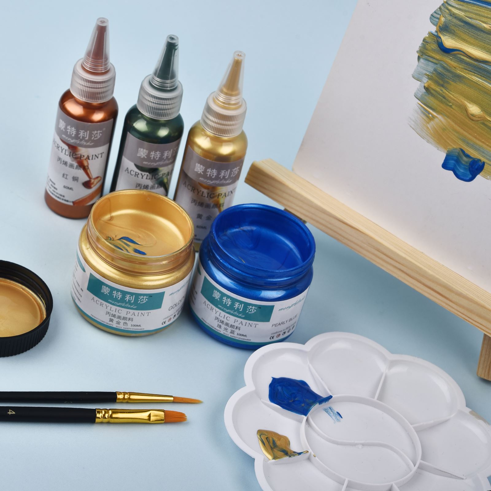7 colori 60 ml/bottiglia Metal - Resin Artist recensione e prezzo