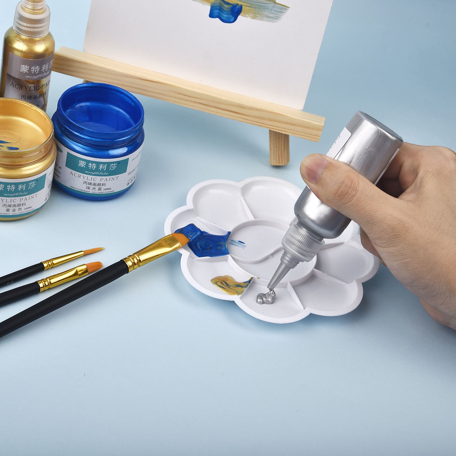 7 colori 60 ml/bottiglia Metal - Resin Artist recensione e prezzo