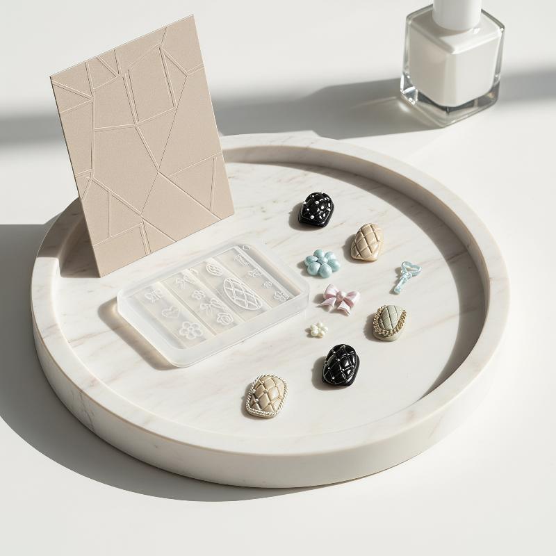 Stampo per Unghie in Silicone  - Resin Art Template recensione e prezzo
