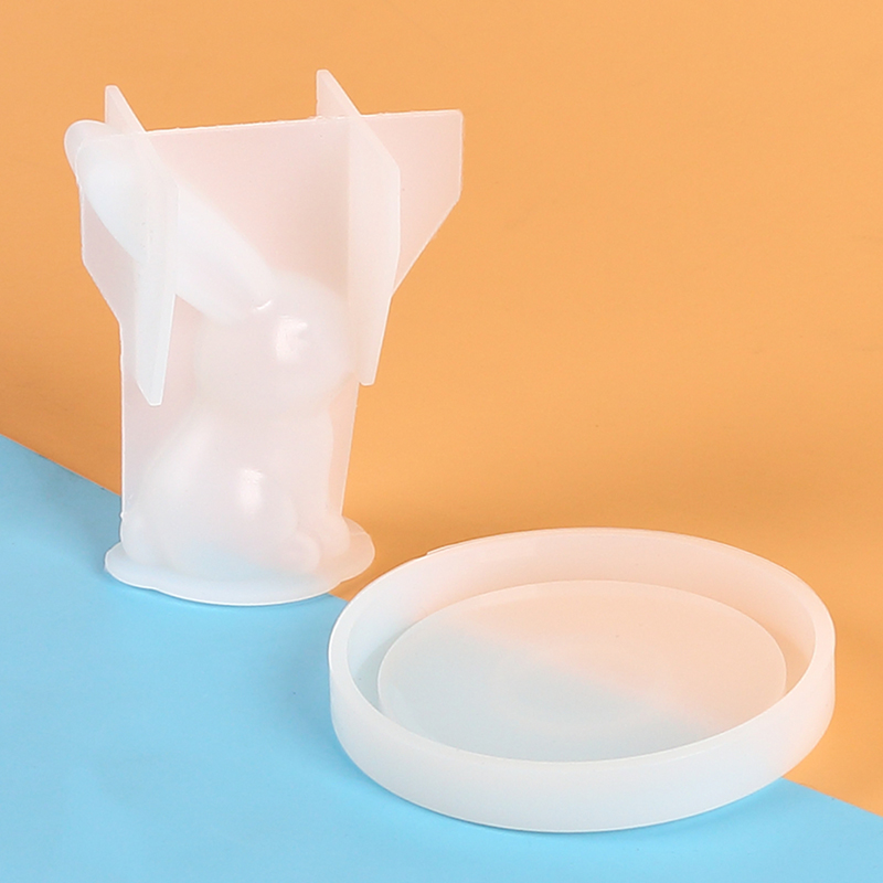 2 pezzi 3D porta anelli conigl - Resin Art Ring recensione e prezzo