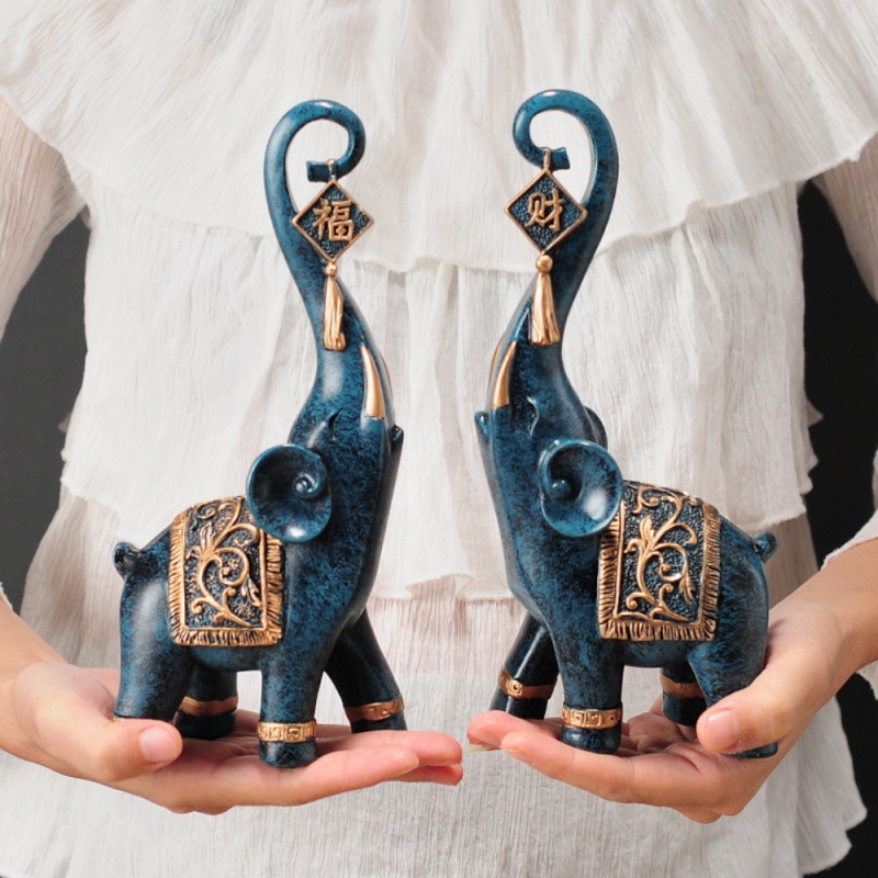 Coppia di Statuette Portafortu - Resin Art Anniversary Gift recensione e prezzo