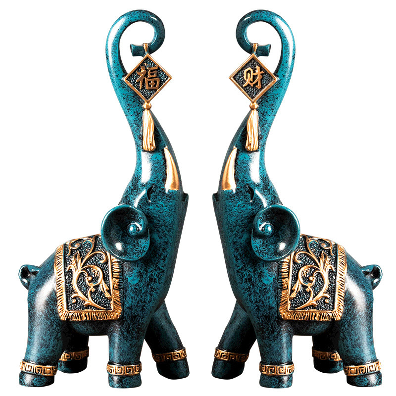 Coppia di Statuette Portafortu - Resin Art Anniversary Gift recensione e prezzo