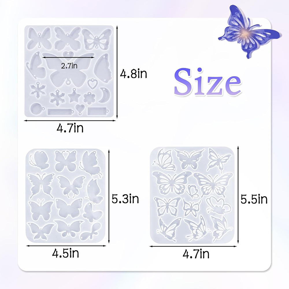 Stampi in resina per orecchini - Resin Art A Keychain recensione e prezzo