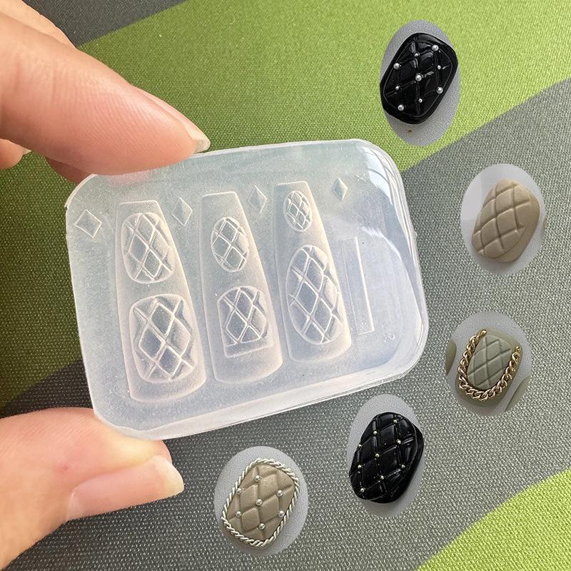 Nuovo Stampo per Unghie in Sil - Resin Art Template recensione e prezzo