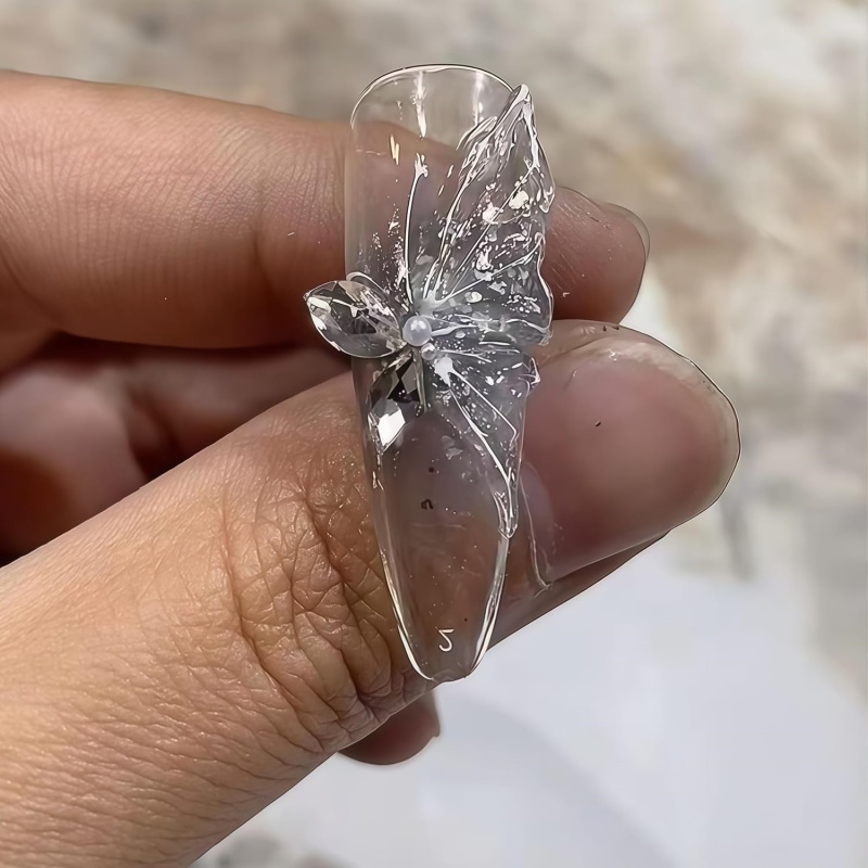 Stampo per nail art in gel con - Resin Art Template recensione e prezzo