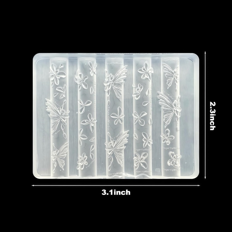 Stampo per nail art in gel con - Resin Art Template recensione e prezzo