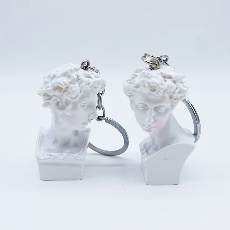 Mini portachiavi con statua in - Resin Art A Keychain recensione e prezzo