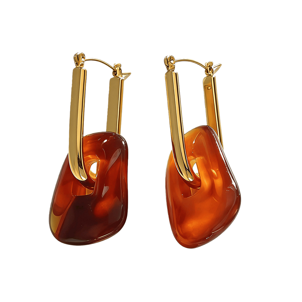 Orecchini a cerchio in resina  - Resin Art Ring recensione e prezzo